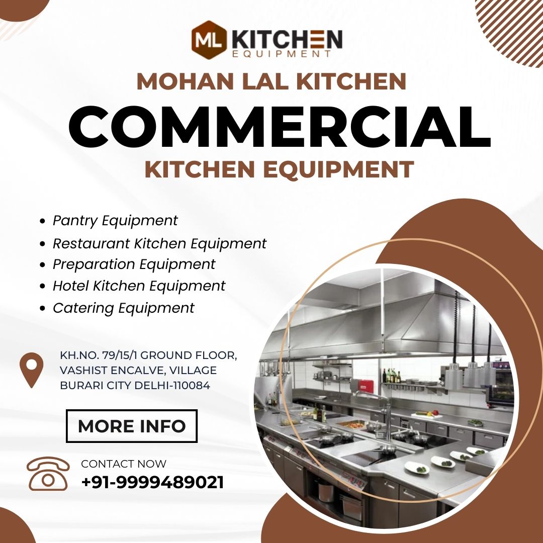 commercial kitchen equipment manufacturer in Delhi
