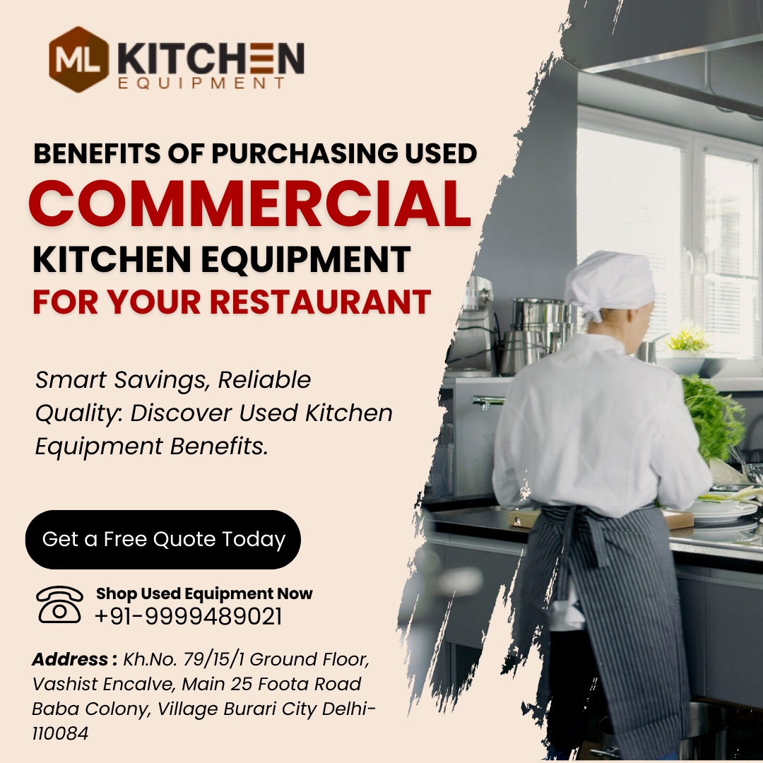 Used Commercial Kitchen Equipment for Your Restaurant